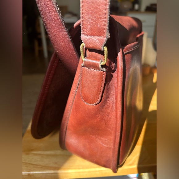 Vintage Coach Ranch Bag, Mahogany - Picture 9 of 15